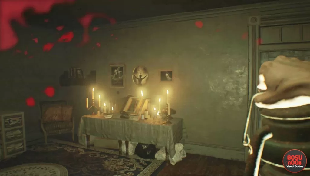 re7 bedroom painting puzzle