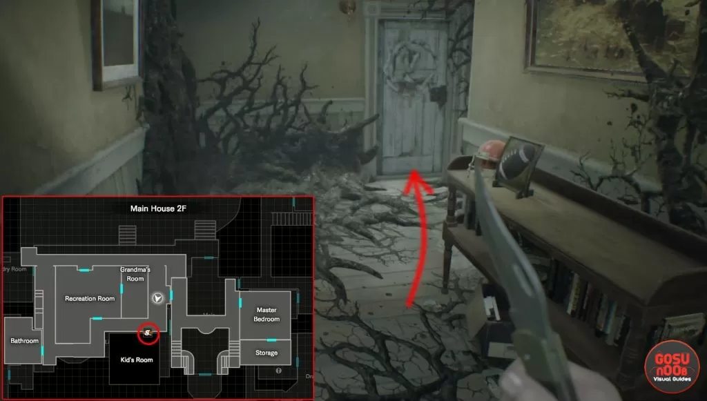 re7 blue keycard location