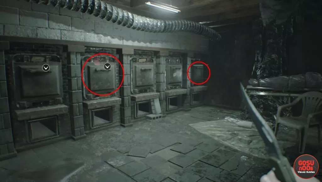 re7 incinerator room puzzle