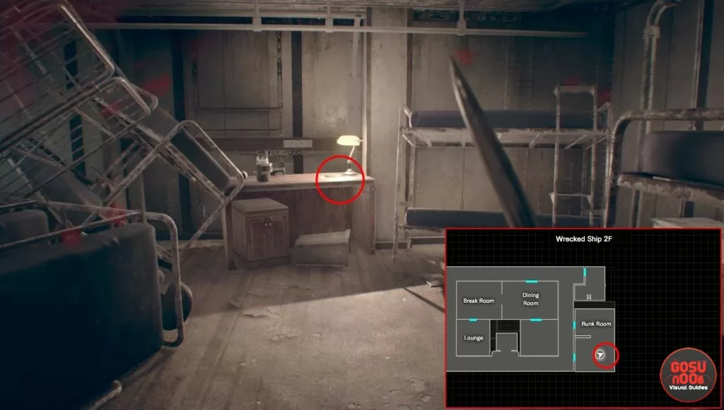 re7 machine gun location