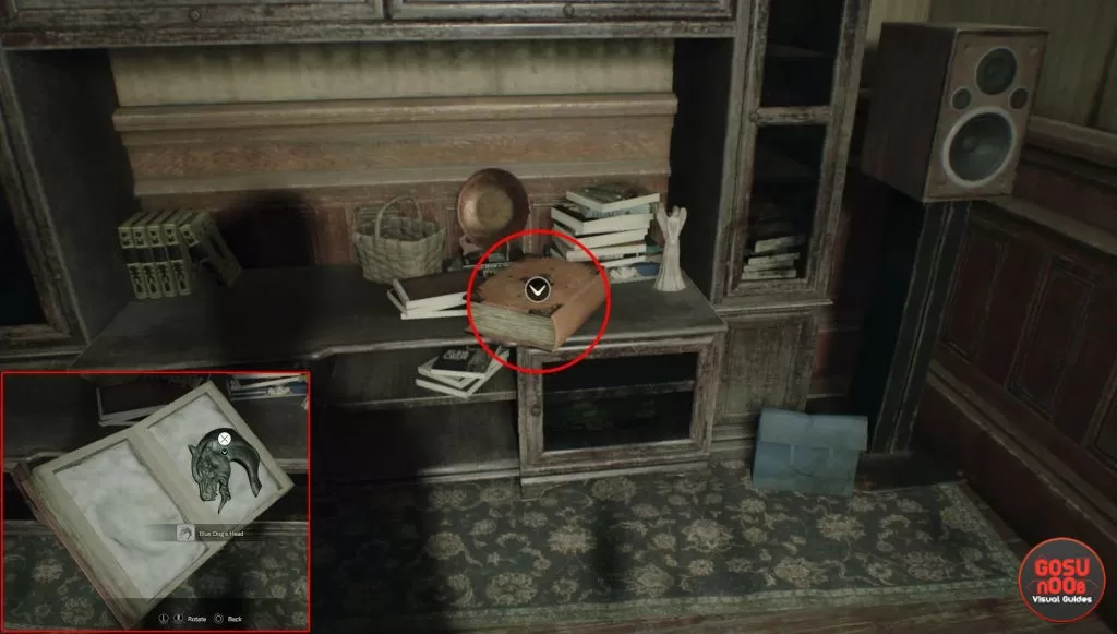 resident evil 7 biohazard blue dog head