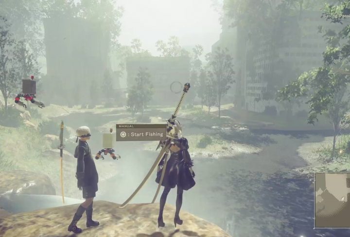 Nier Automata Fishing