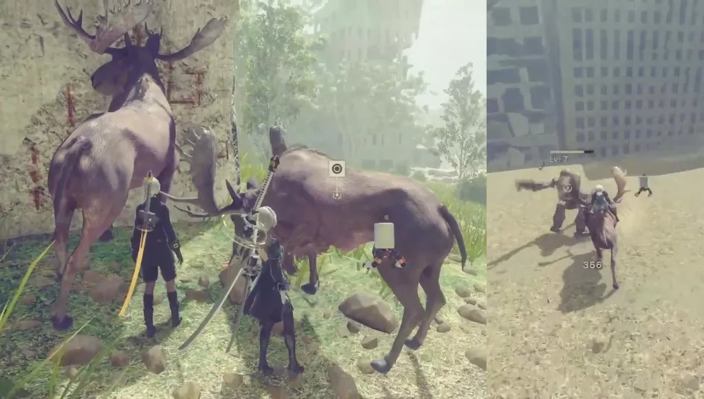 Nier Automata Mounts