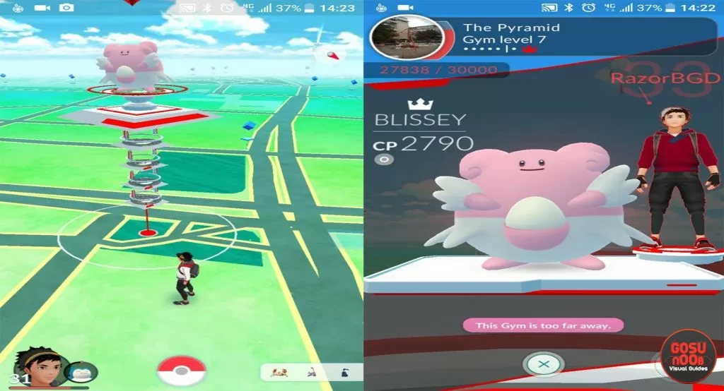 Pokemon GO How to Defeat Blissey in Gym Battles