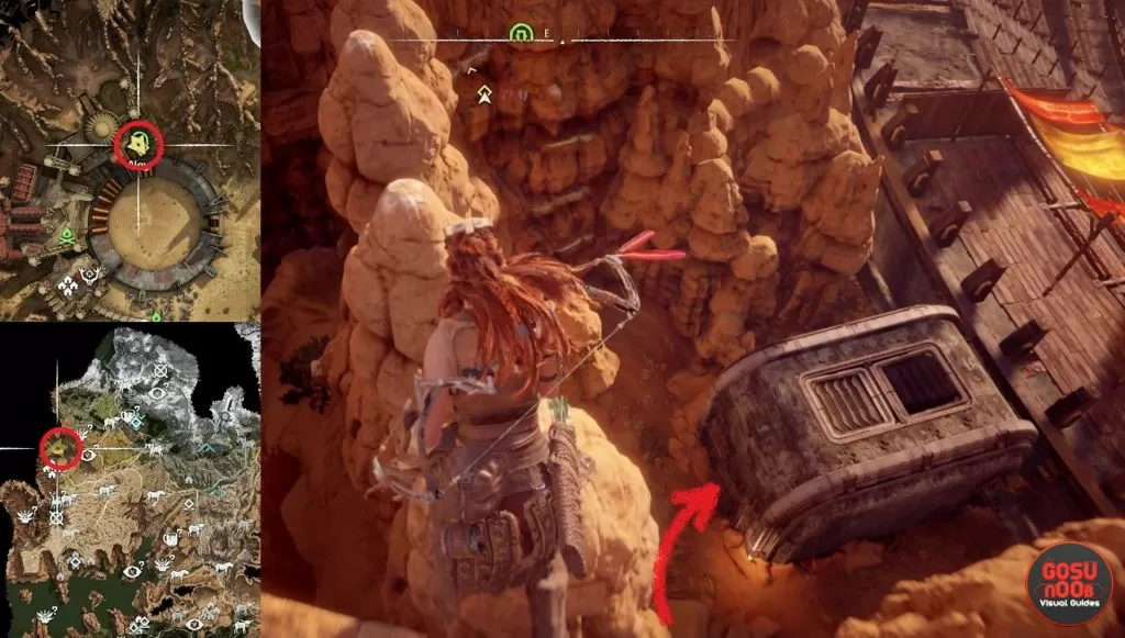 Where to find Stranded Shackles Horizon Zero Dawn