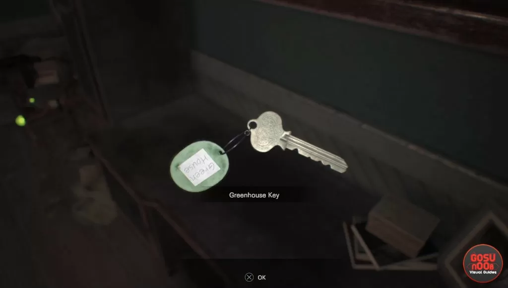 resident evil 7 greenhouse key location ethan must die