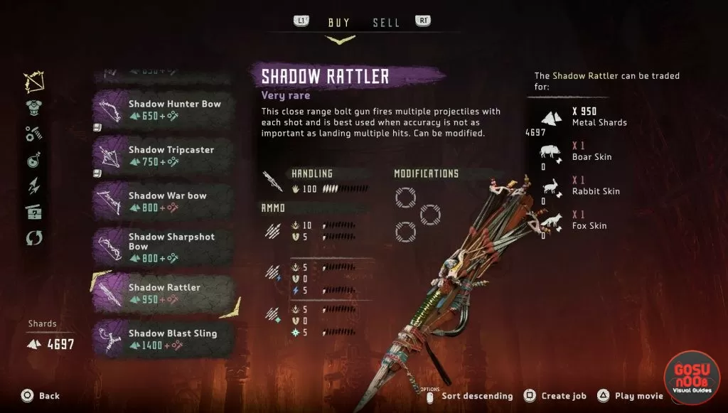 shadow rattler hzd