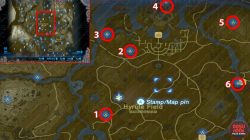 Central Hyrule Shrine Locations Zelda Breath of the Wild