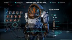 Character Selecion ME Andromeda Multiplayer