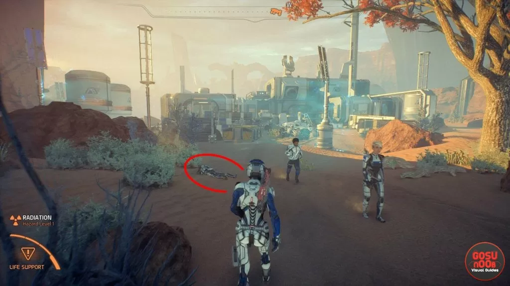 Eos Dead Body Location Task ME Andromeda