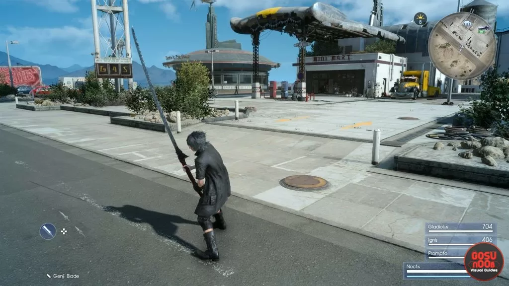 Episode Gladiolus How to Transfer Genji Blade to Main Game FFXV