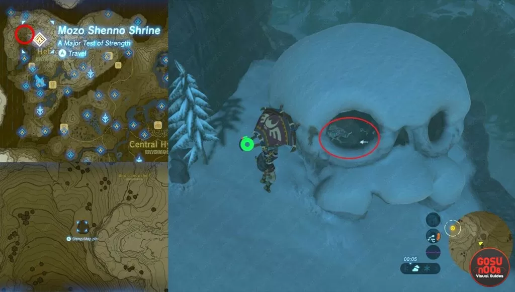 Frostspear Weapon Location Zelda BotW