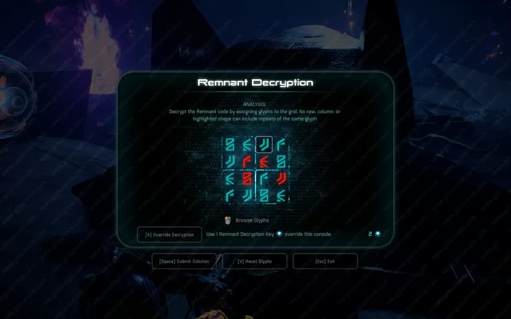 H-047C Remnant Tiller Glyph puzzle solution mass effect andromeda