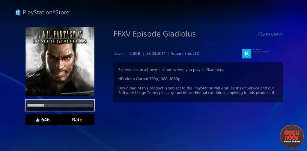 How to Download FFXV DLC Episode Gladiolus