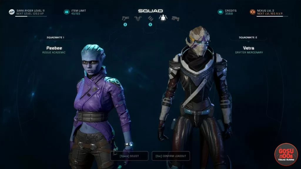 How to Swap Squadmates ME Andromeda