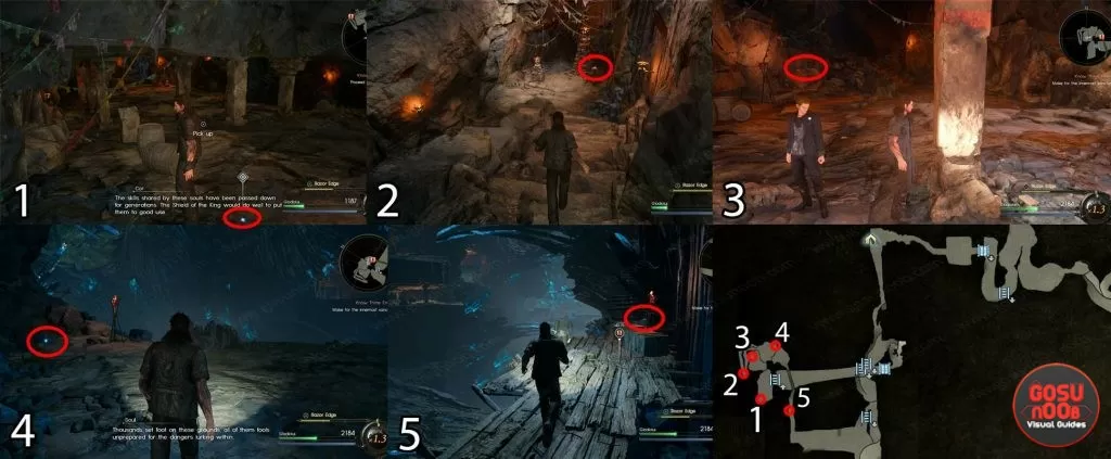 Item Locations Before Third Trial Episode Gladiolus DLC FFXV