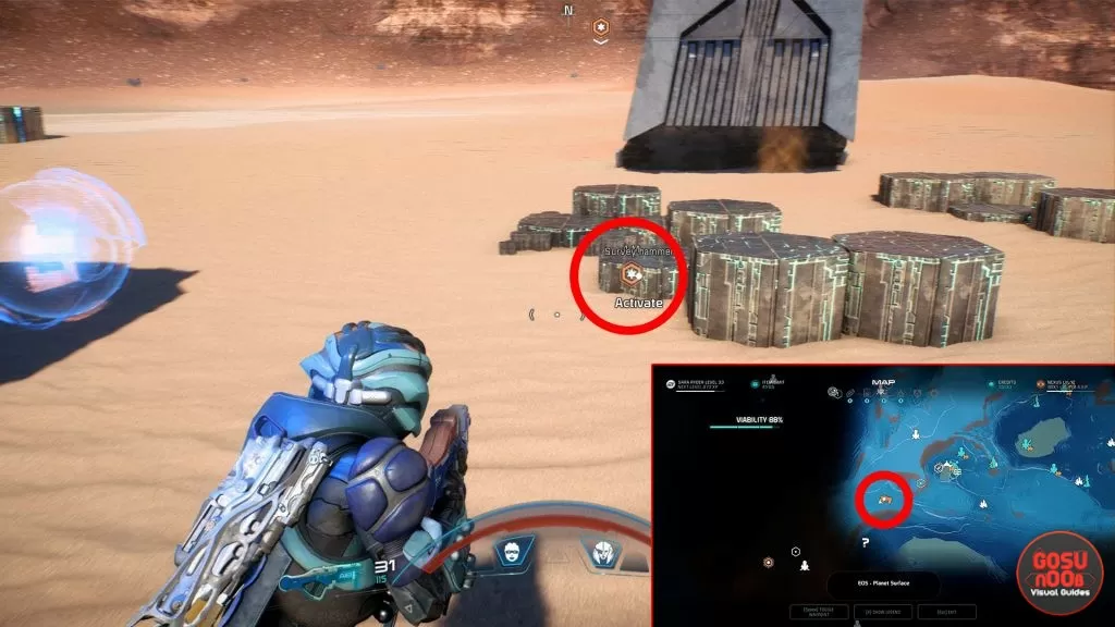 ME Andromeda Eos First Seismic Hammer Location