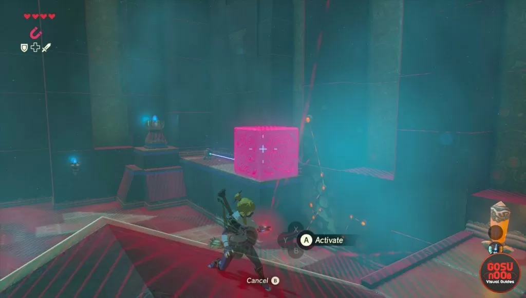 Mezza Lo Shrine puzzle solution 1 Zelda botw