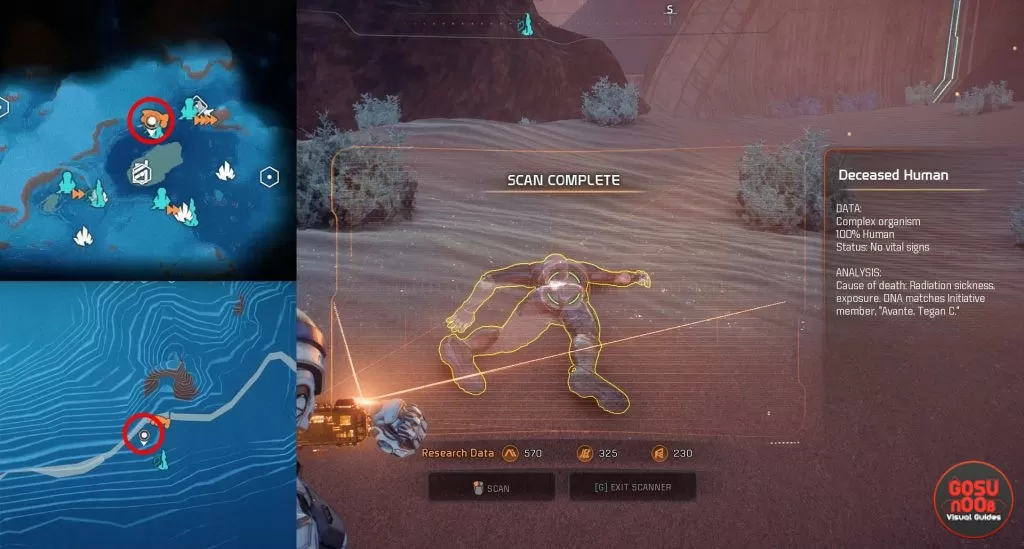 Naming The Dead Body Task Mass Effect Andromeda