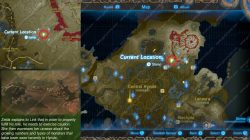 Recovered Memory 8 Map Location A Premonition Zelda Breath of the Wild