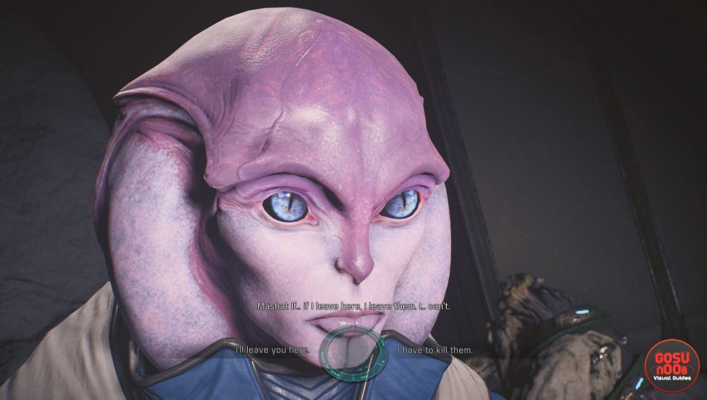 The Lost Scout Mashal choice mass effect andromeda