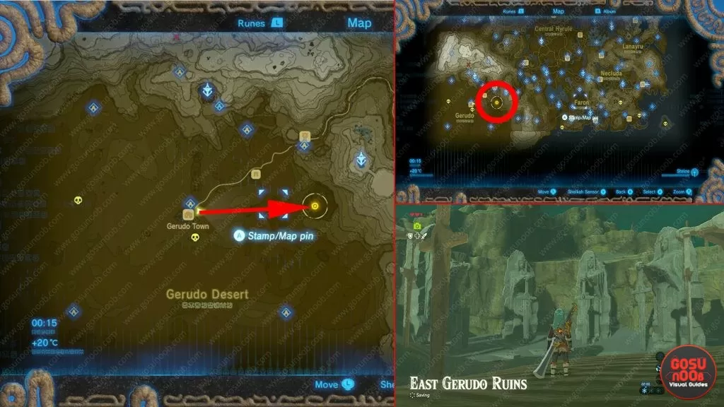 Where to Find Seven Heroines Shrine Zelda BOTW