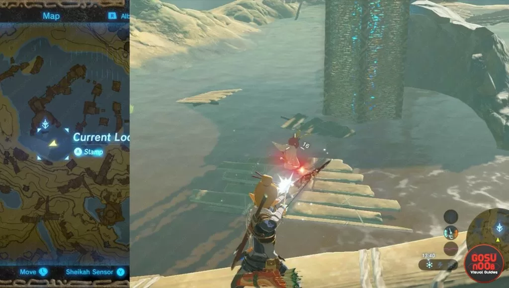 Where to find Fire Rod Weapon Zelda BotW