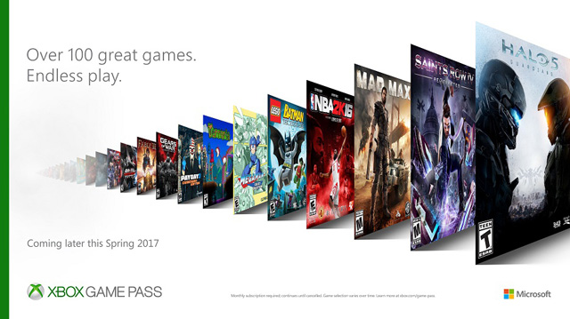 Xbox Game Pass List of Games Included
