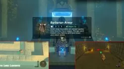 Zelda BOTW All Barbarian Armor Set Locations