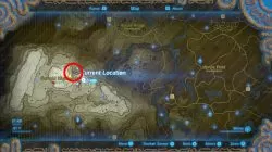 Zelda BOTW Gerudo Highlands Shrine Locations