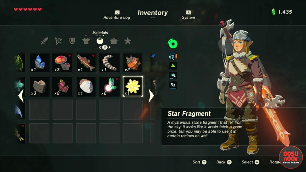Zelda BOTW How to Farm Star Fragments