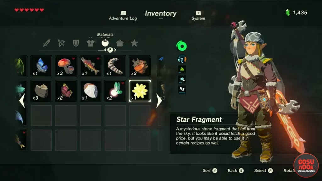 Zelda BOTW How to Farm Star Fragments
