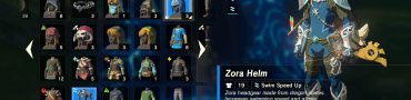 Zelda Breath of the Wild Zora Armor Set Location