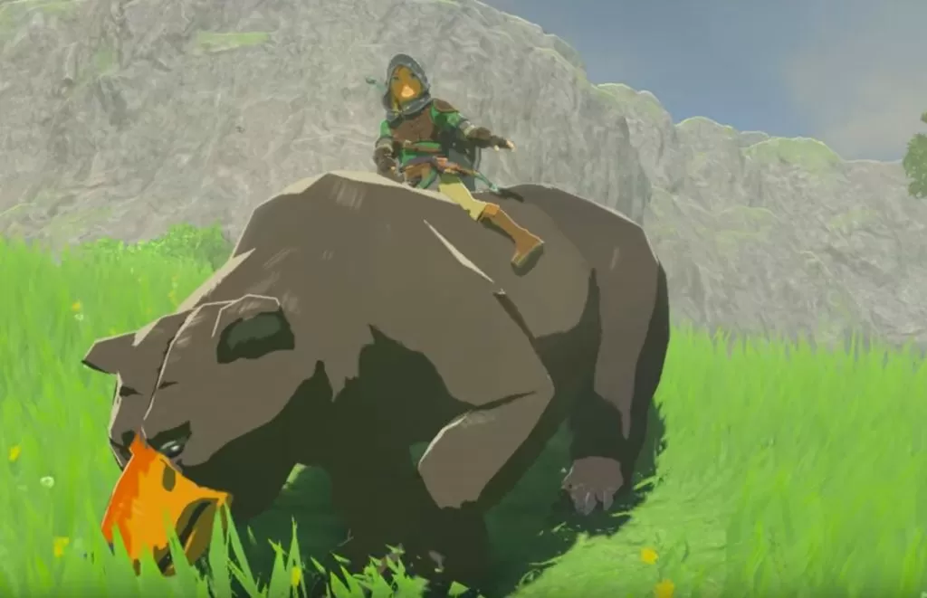 bear mount zelda