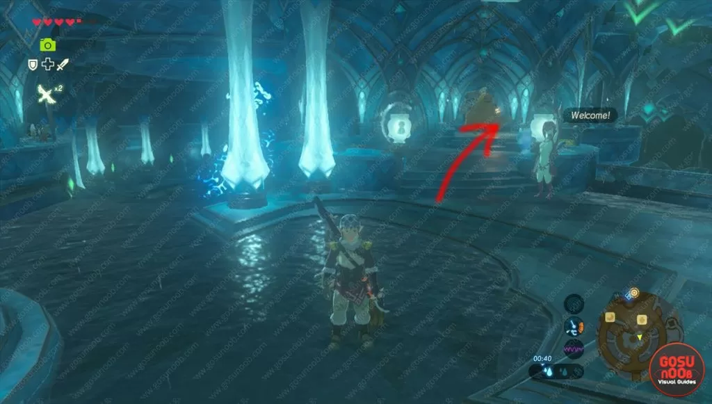 ceremonial trident repair blacksmith zelda botw