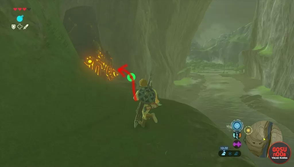 climber's bandanna location zelda botw