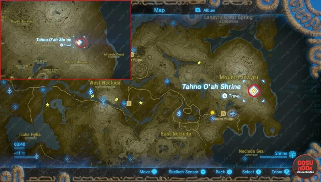 climbing boots location zelda botw