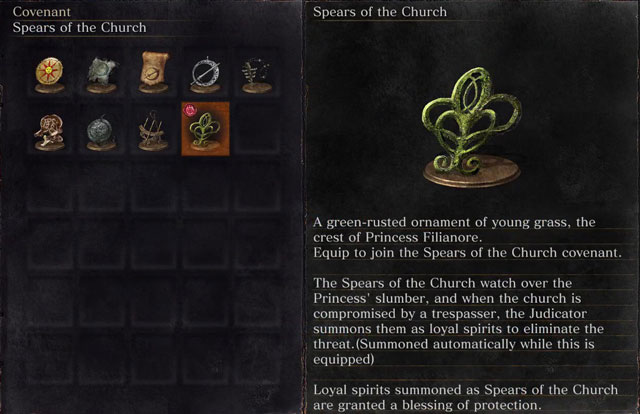 dark souls 3 ringed city spears of the church covenant