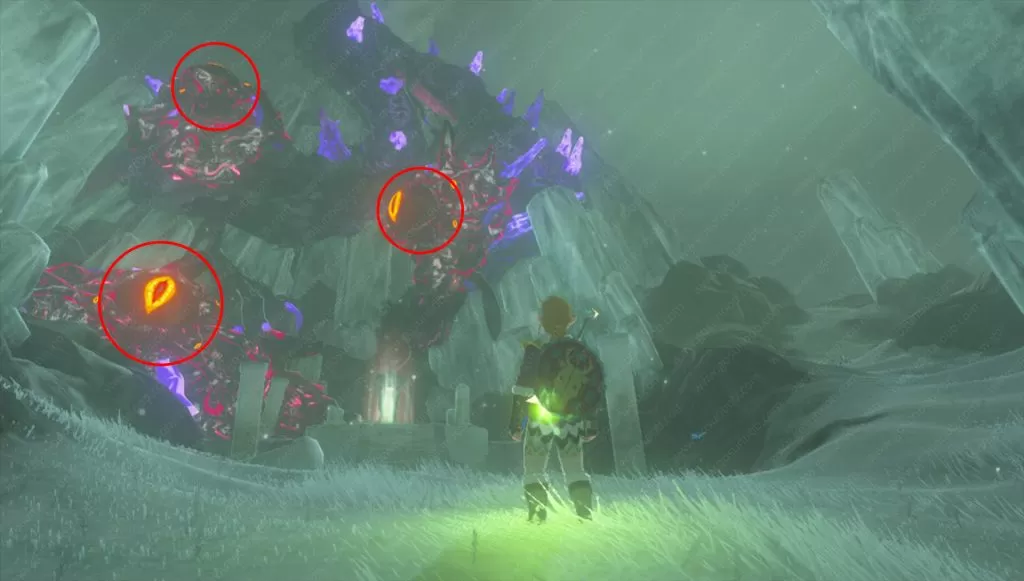 free-Naydra-shoot-red-eyes-zelda-botw-shrine-quest-spring-of-wisdom