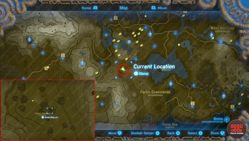 giant horse mount location zelda botw