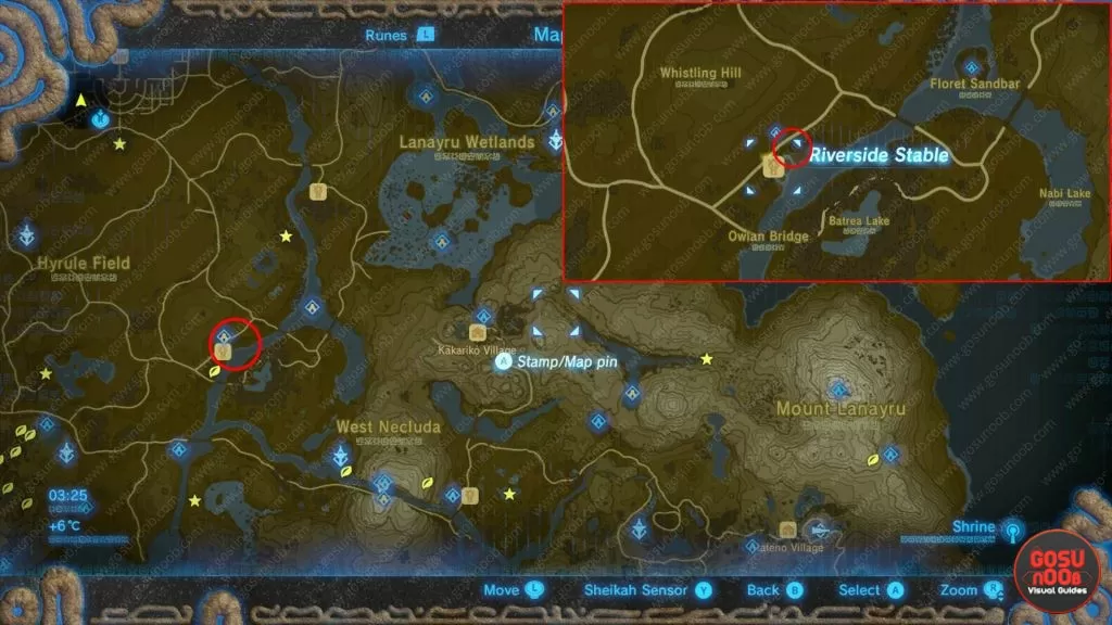 hestu inventory increase vendor location zelda botw