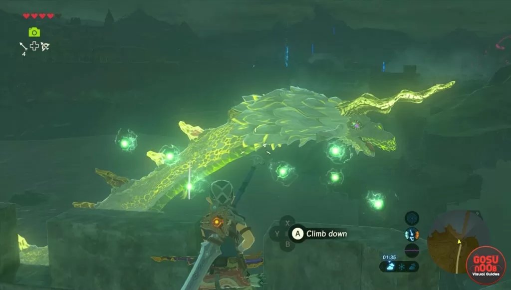 how to farm farosh dinraal naydra zelda botw