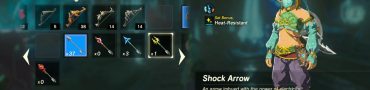 how to get shock arrows divine beast vah ruta quest