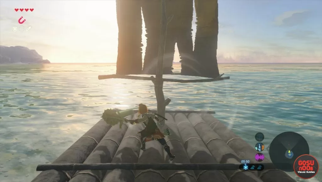 how to sail faster zelda botw