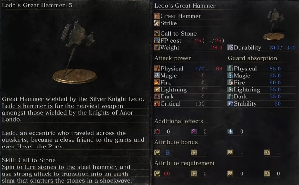 ledo's great hammer dks3 ringed city