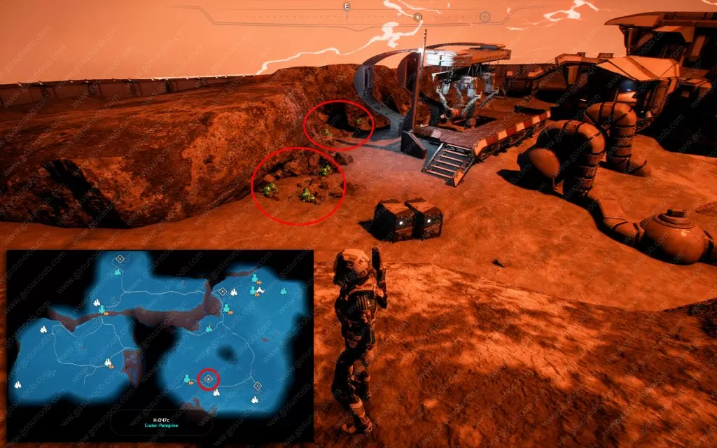 mass effect andromeda Uranium location map H-047C