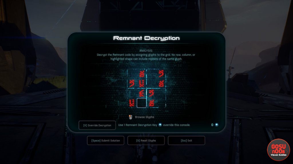 mass effect andromeda remnant decryption puzzle solutions