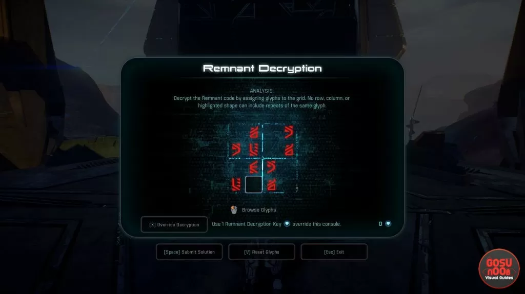 mass effect andromeda remnant decryption puzzle solutions