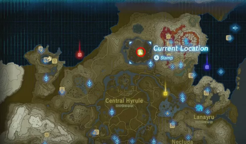 master sword location zelda botw