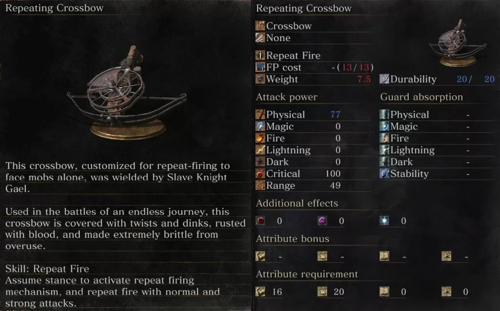 repeating crossbow dark souls 3